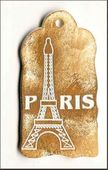 Embellissement Scrap Paris et la Tour Eiffel