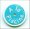 Embellissement Scrap Rondelle A la Piscine