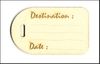 Embellissement Scrap Etiquette 