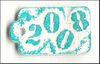 embellissement en français pour le scrapbooking 2008 sur Etiquette Usée