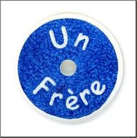 Embellissement Scrap Rondelle Un Frère