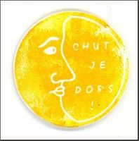 Embellissement Scrap Chut, je dors