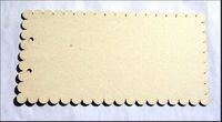 Embellissement Scrap Page 30 par 15 cm Petit-Beurre, en Carton bois