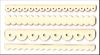 Embellissement Scrap Bordures Petit Beurre, en Carton bois